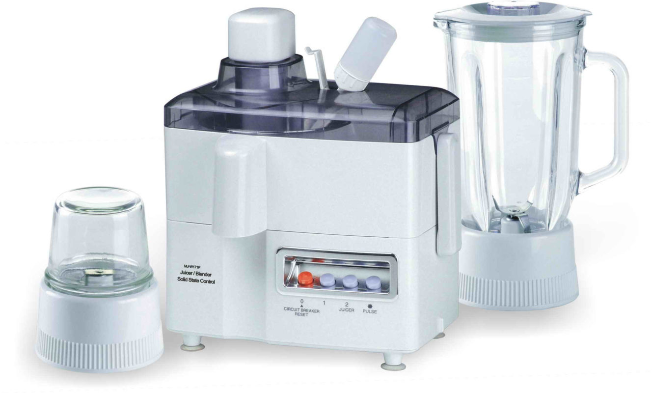 Electric juicer outlet